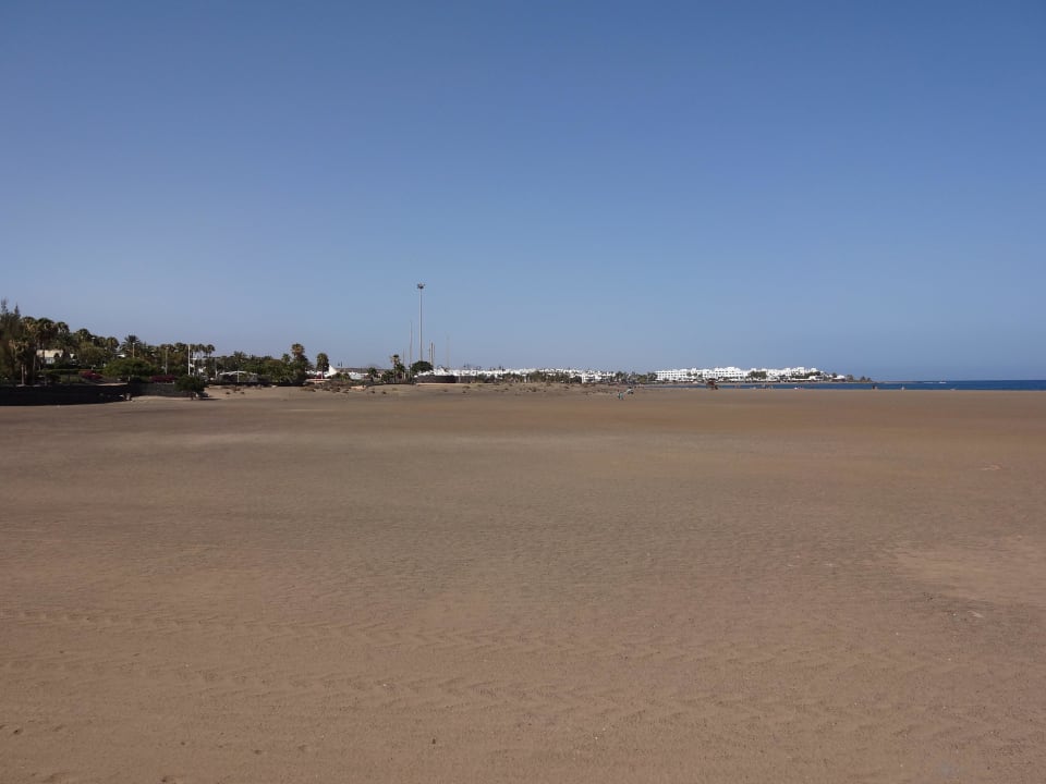 Playa de los Pocillos von der Hotelseite aufgenommen Hotel Las Costas