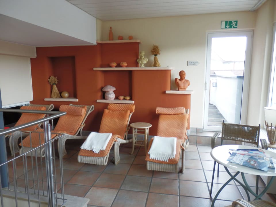 Ruheraum am Ende der Stiege Hotel Traube am See