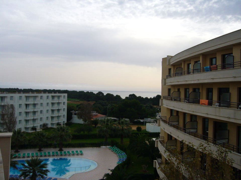 Seitlicher Meerblick Zimmer 2415 allsun App.-Hotel Orient Beach