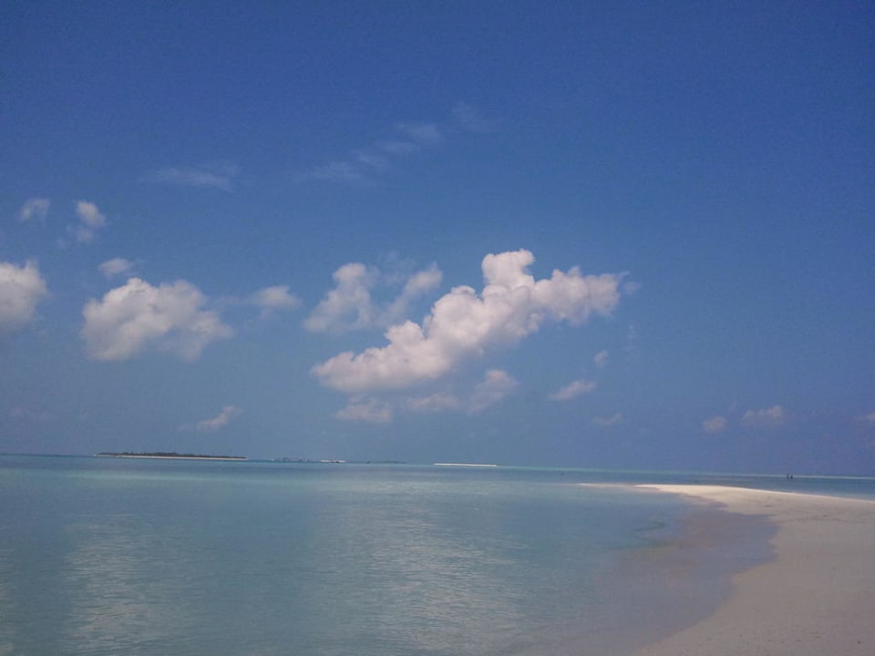 Land- bzw. Sandzunge Kuredu Island Resort & Spa