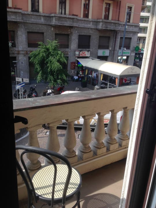 Ausblick vom Zimmer  Hotel Galles