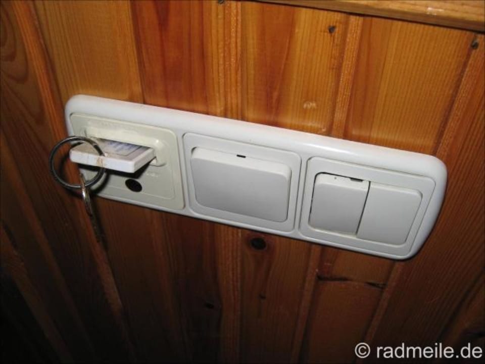 Schlüsselanlage am Eingang Can Garden Beach