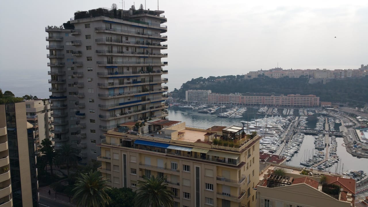 Ausicht aus der Junior Suite im 10.Stock Hotel Novotel Monte Carlo