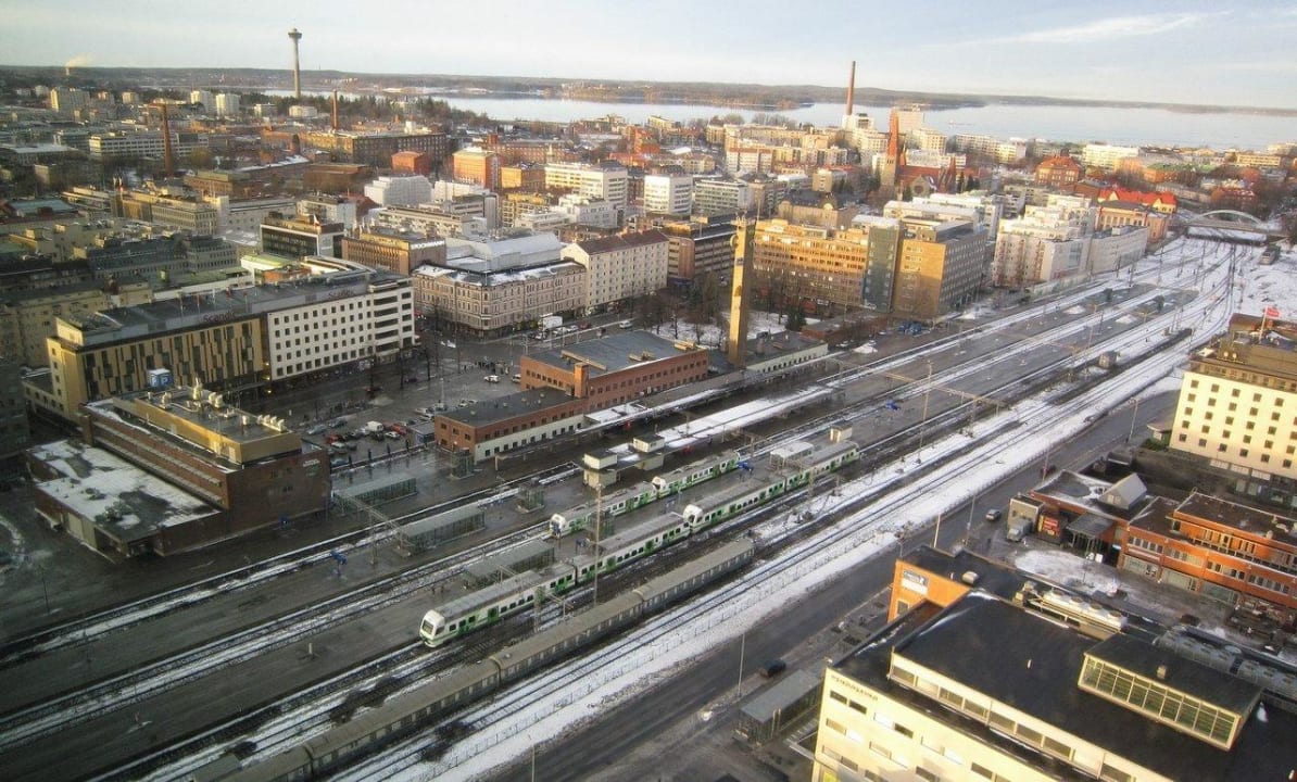 View from Hotel Torni Hotel Scandic Tampere City