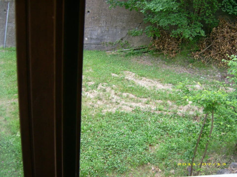 Ausblick vom Zimmer Parc Hotel Jolanda