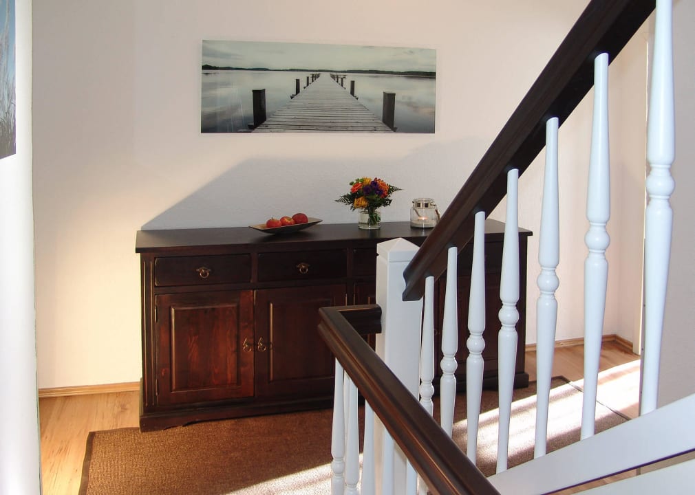 Treppenaufgang Hotel Garni Landhaus Uttum