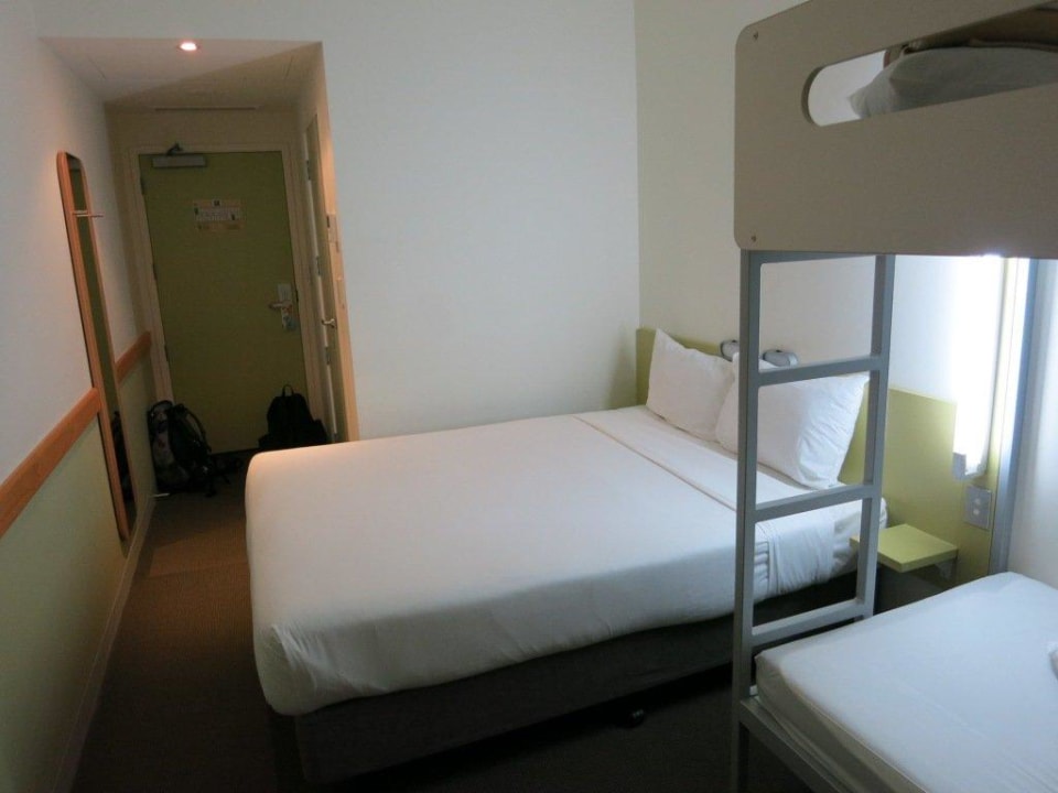 Doppelzimmer mit Stockbett Ibis budget Auckland Airport