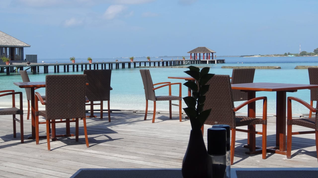 Blick von unserem Frühstückstisch Komandoo Island Resort & Spa - Adults only