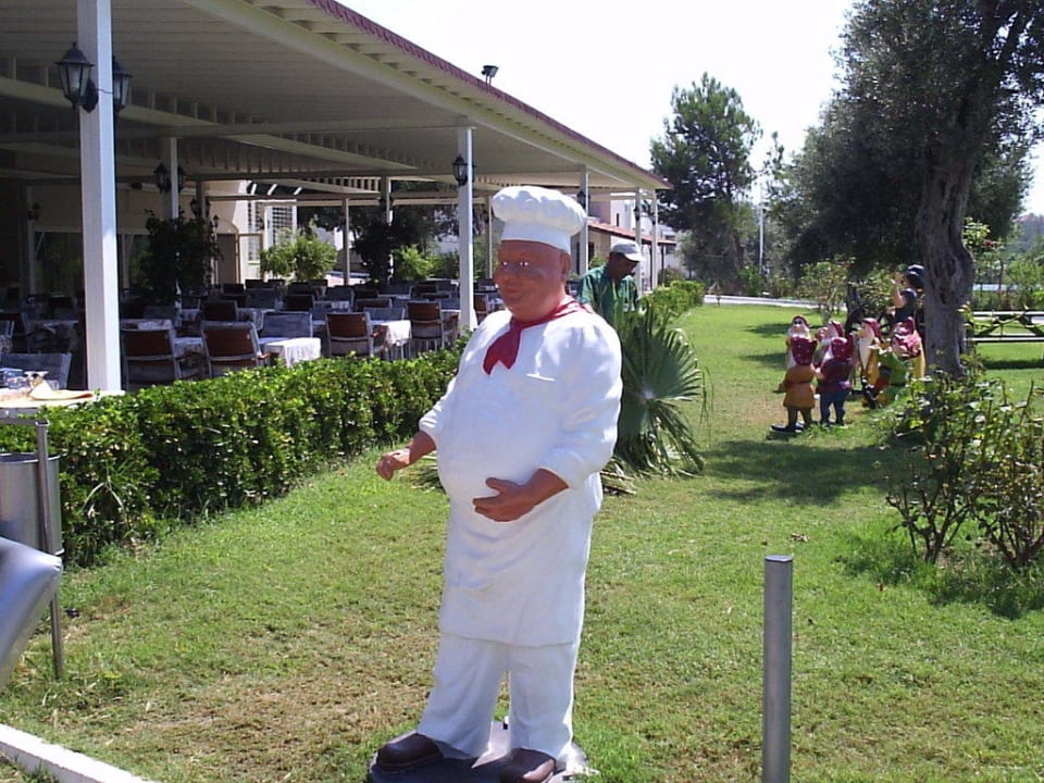 Deko - Außenrestaurant Hotel Süral Resort