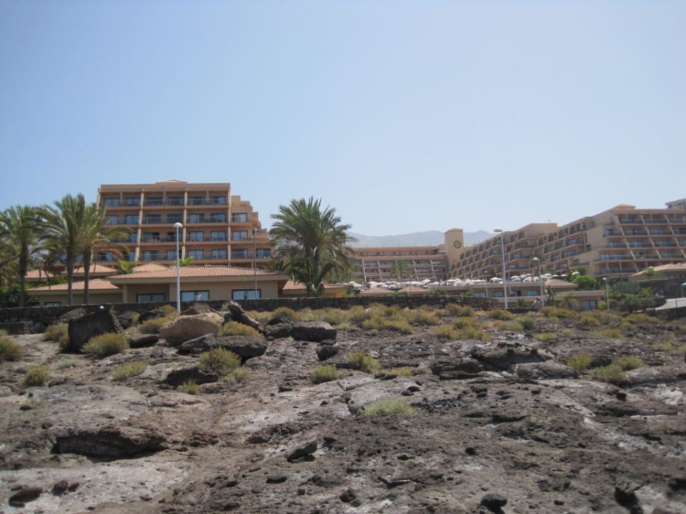 Felsen am Strand Hotel Riu Buenavista
