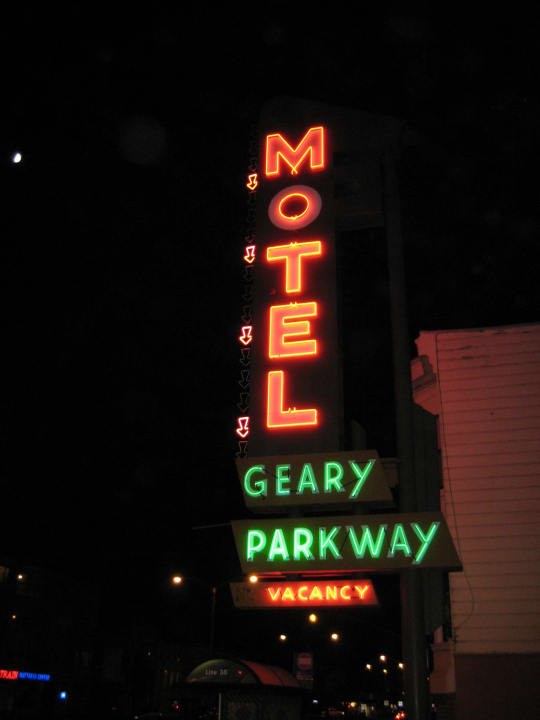 Außenansicht Motel Geary Parkway