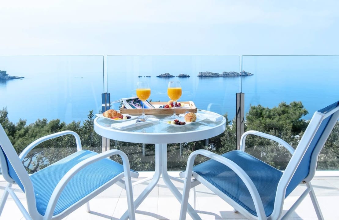 View from the Balcony Royal Hotels & Resort - Hotel Royal Ariston