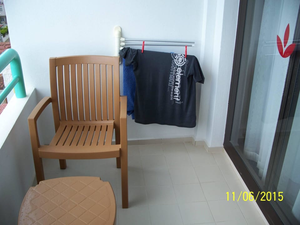 Schöner und großer Balkon Hotel Grand Efe