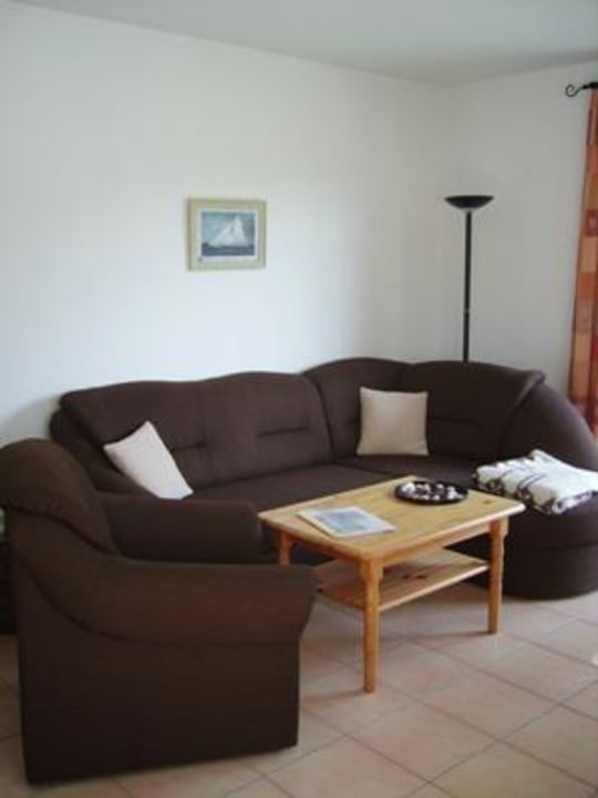 Wohnzimmer im Ferienhaus Ferienwohnungen und Apartments Astrid Ulbricht