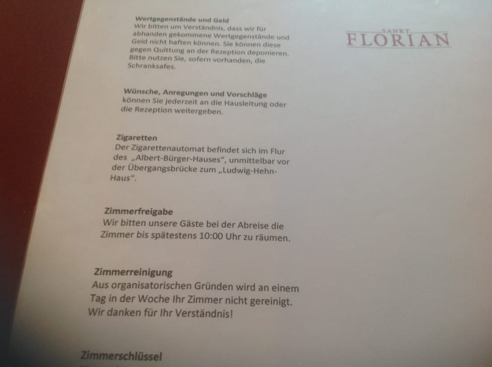 Sonstiges Sankt Florian Das Feuerwehrhotel