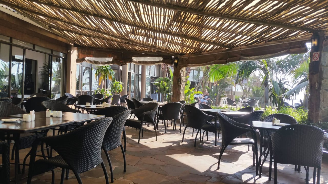 Frückstücksterrasse Hotel Salt Rock