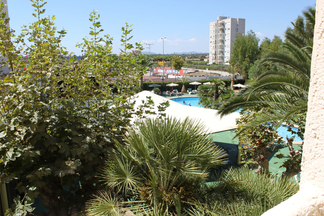 Blick aus Balkon La Santa Maria Hotel