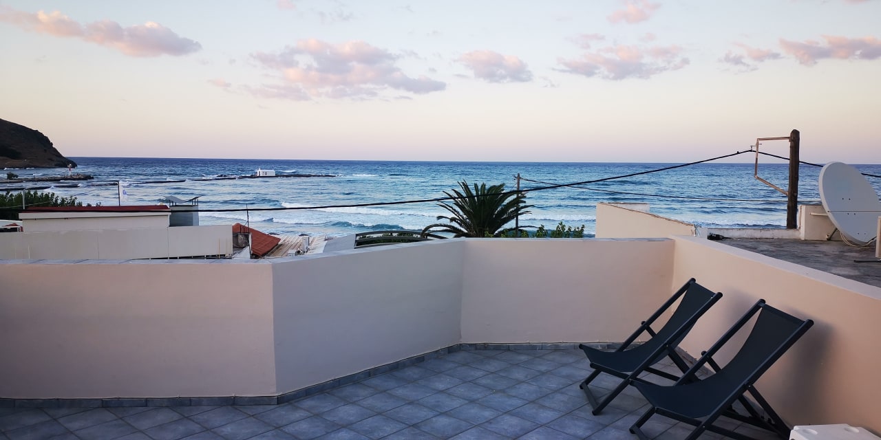 Ausblick Corissia Beach Hotel