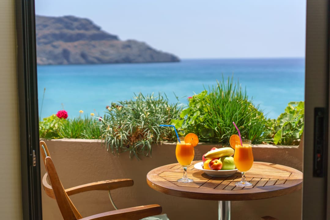 Ausblick Alianthos Beach Hotel
