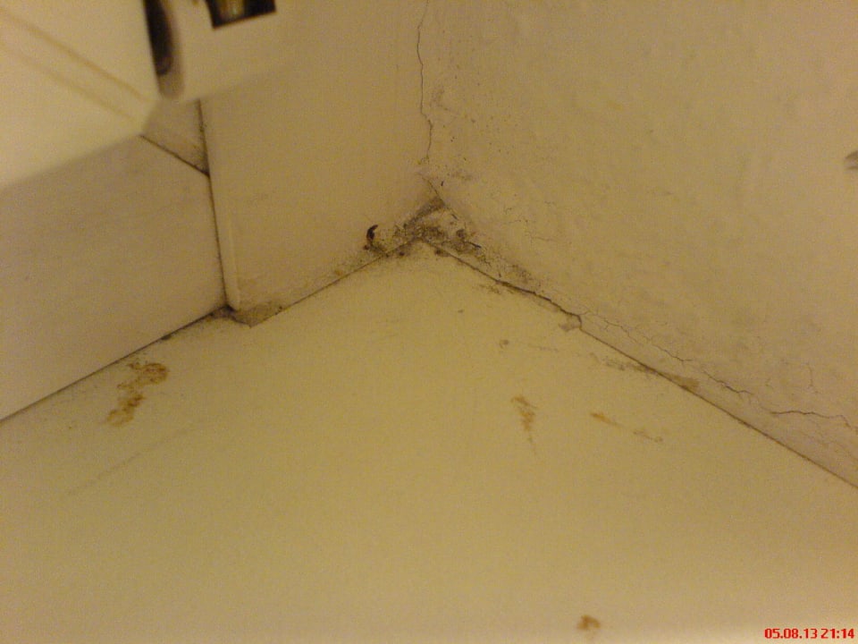 Fensterecke RE - Schmutz und Staub ibis budget Salzburg Airport