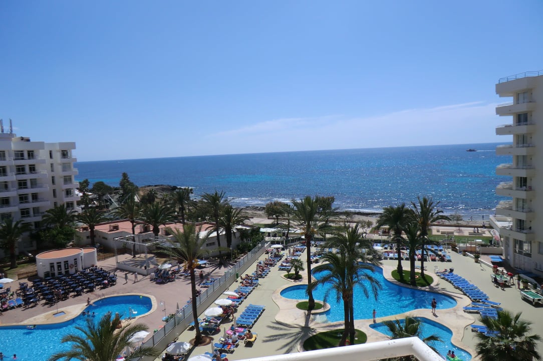 Blick vom Balkon aus  Aparthotel Playa Dorada