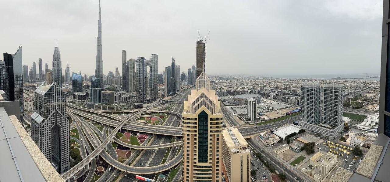 Ausblick Shangri-La Hotel Dubai