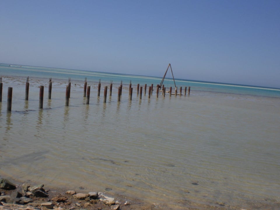 Das war mal ein Steg Le Jardin Aqua Park Resort