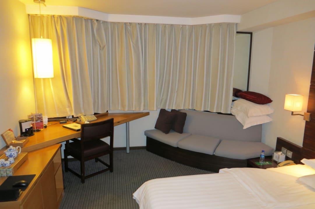 Zimmer im 12. Stock mit renoviertem Badzimmer Jinglun Hotel Nikko