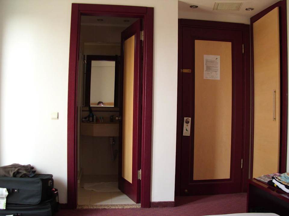 Blick vom Bett Hotel Side Elis