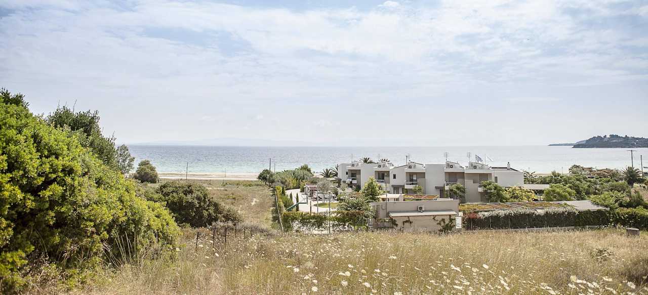 View of the villas Ammouda Villas