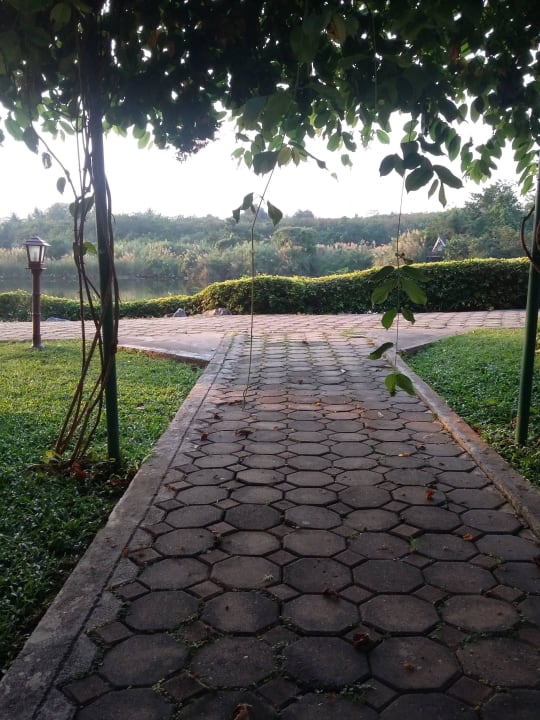 View to river Kwai Hotel Felix River Kwai