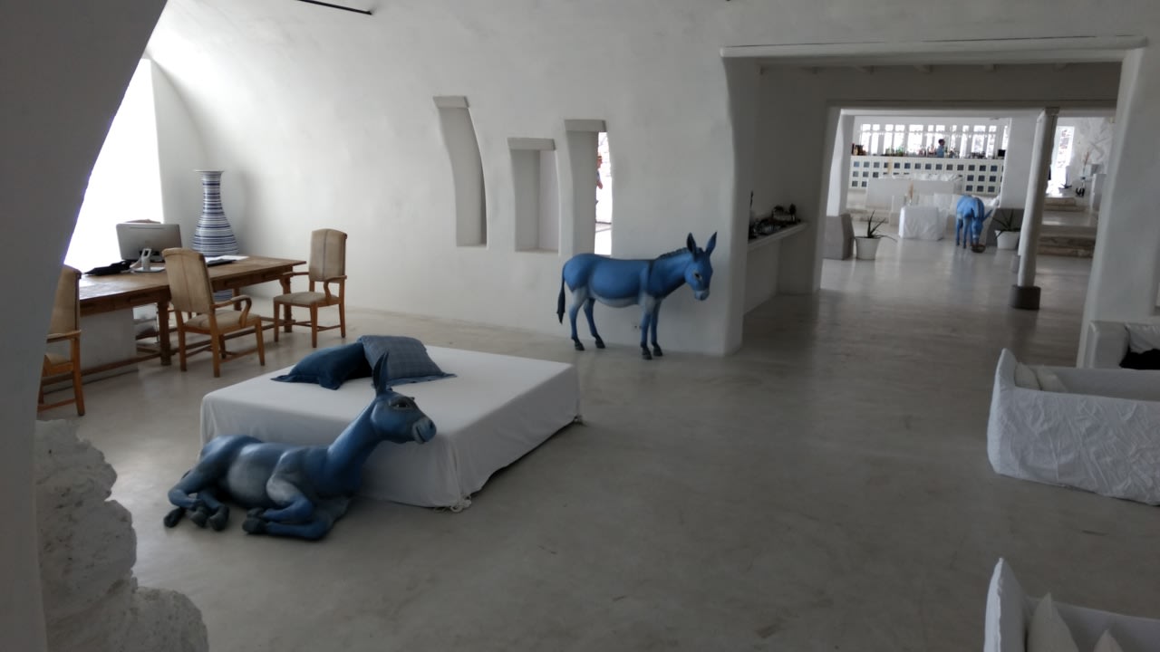 Lobby Mykonos Blu A Grecotel Resort To Live