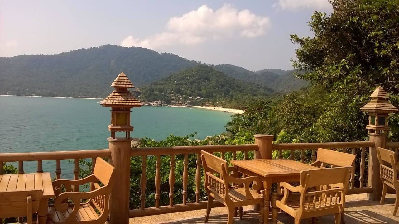 Traumhafte Aussicht Santhiya Koh Phangan Resort & Spa