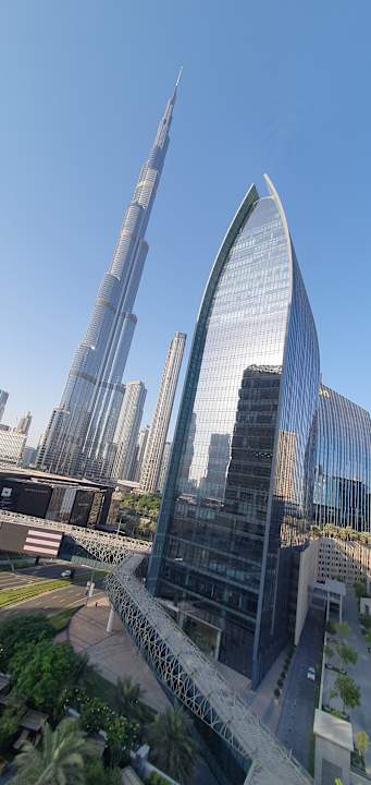Ausblick Kempinski The Boulevard Dubai