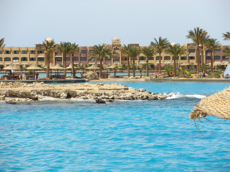 Ausblick aus dem Zimmer E 105 Arabella Azur Resort