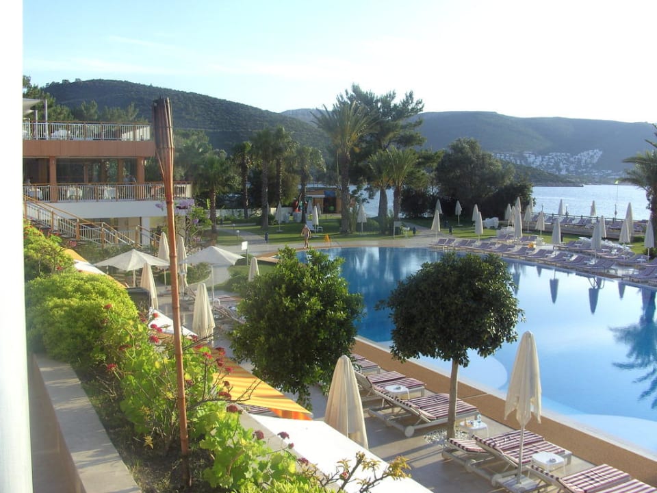 Ausblick von der Terrasse Doubletree by Hilton Bodrum Isil Club All-Inclusive Resort