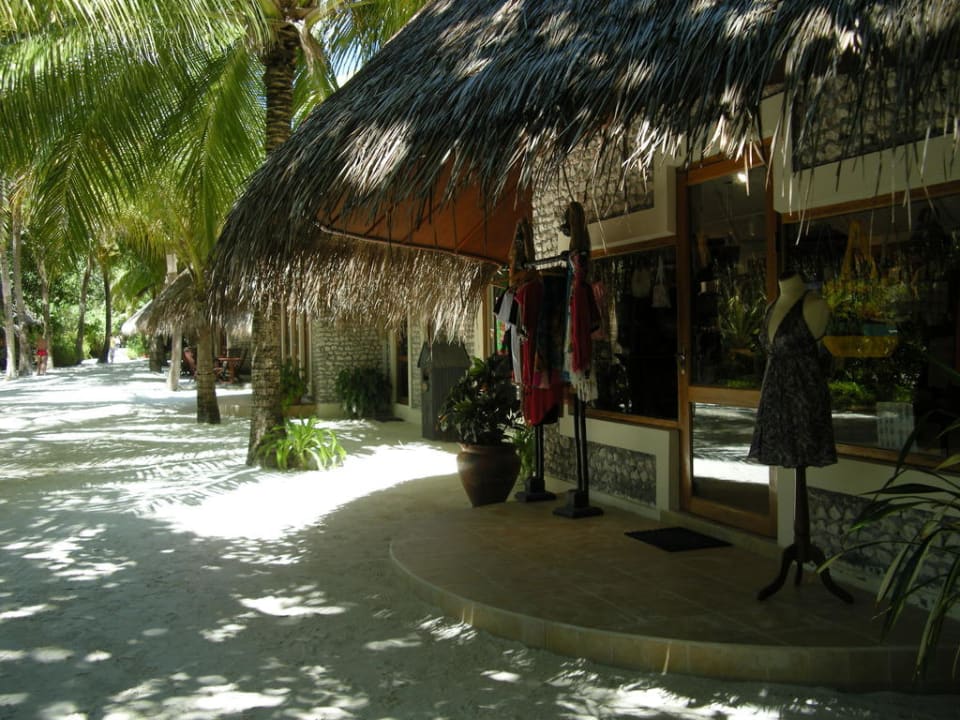 Geschäftsstraße Kuredu Island Kuredu Island Resort & Spa