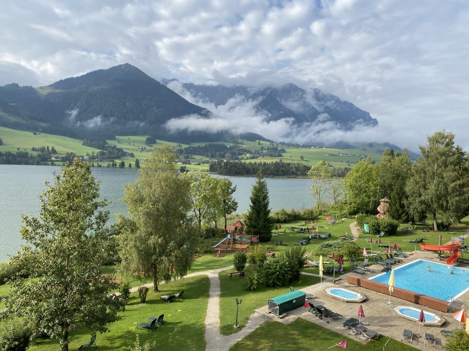 Ausblick Hotel Bellevue am See