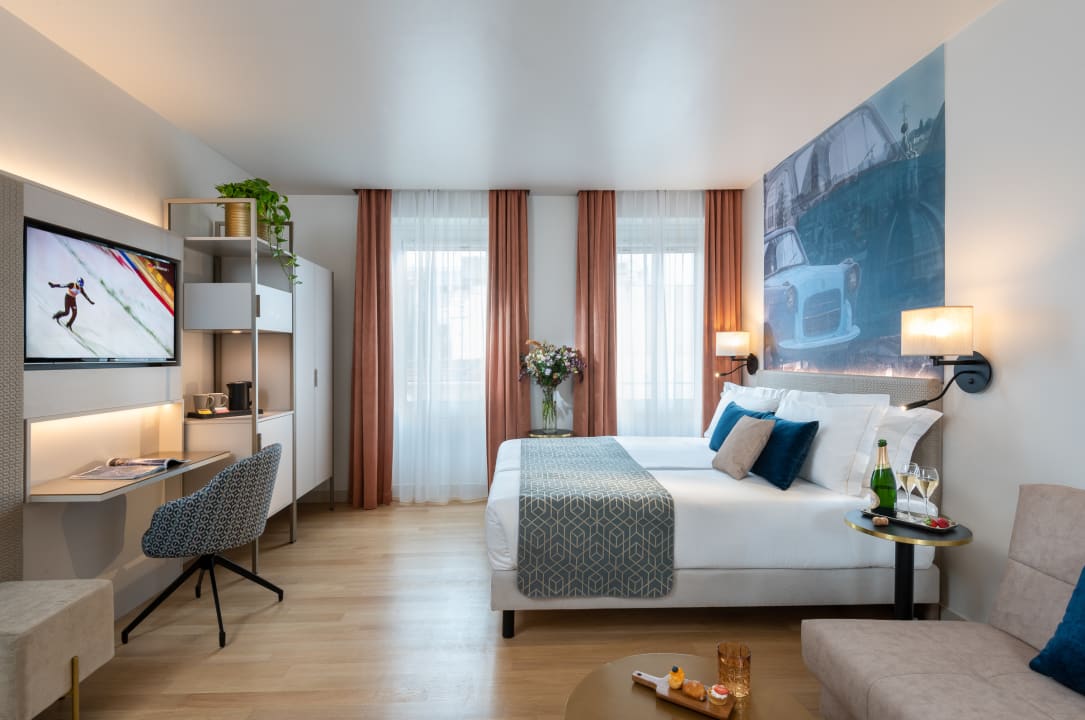 Zimmer Leonardo Boutique Hotel Rome Termini