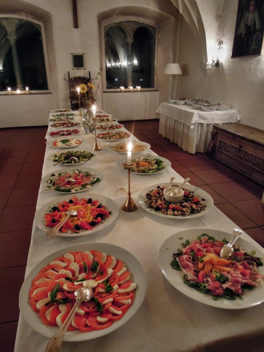 Jeden Tag super Vorspeisen-Buffet Hotel Schloss Sonnenburg