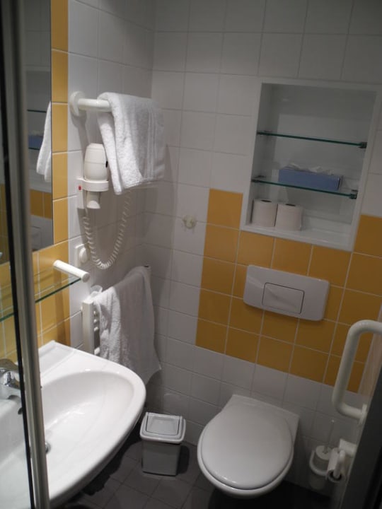 Badezimmer Hotel Alter Kreisbahnhof