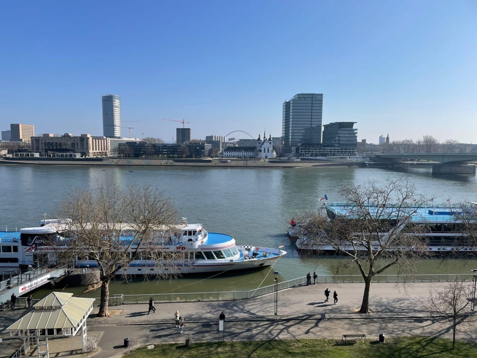 Ausblick Rhein-Hotel St.Martin