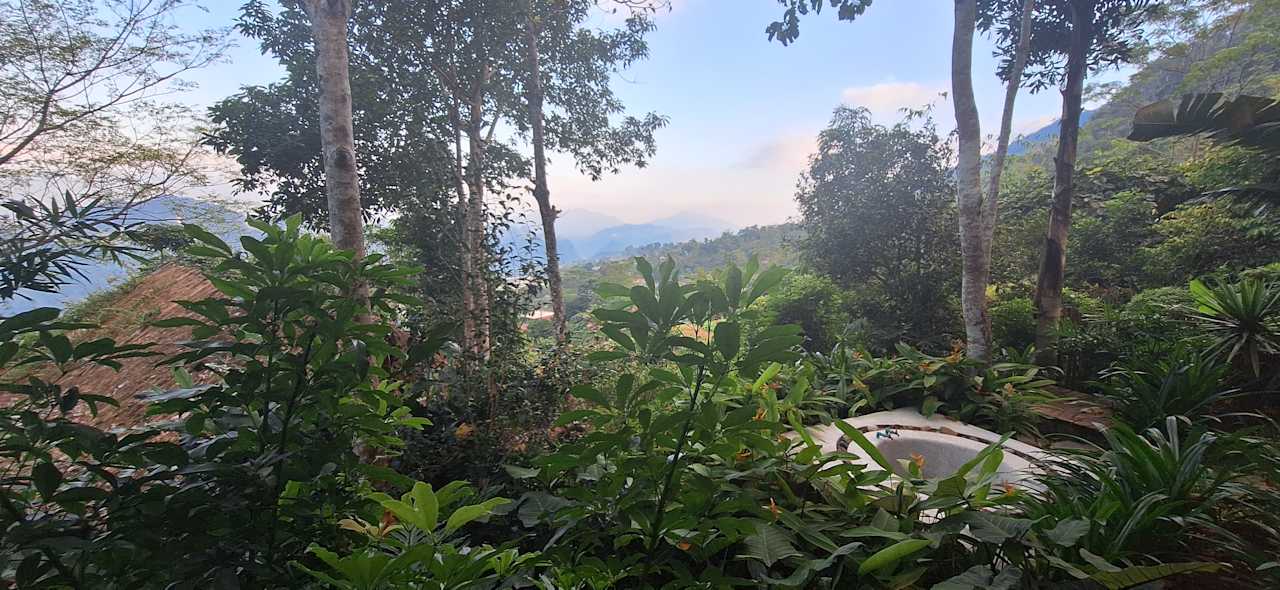 Ausblick Pu Luong Eco Garden