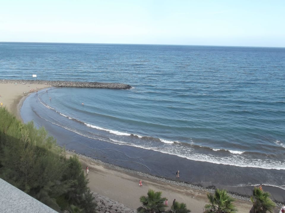 Blick von Promenade, die vor dem Hotel verläuft Hotel San Nicolas