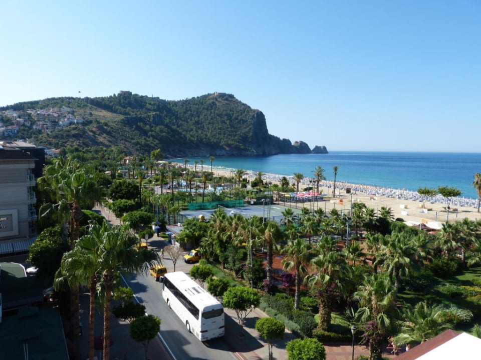 Von der Terrasse, Speisesaal Gardenia Hotel