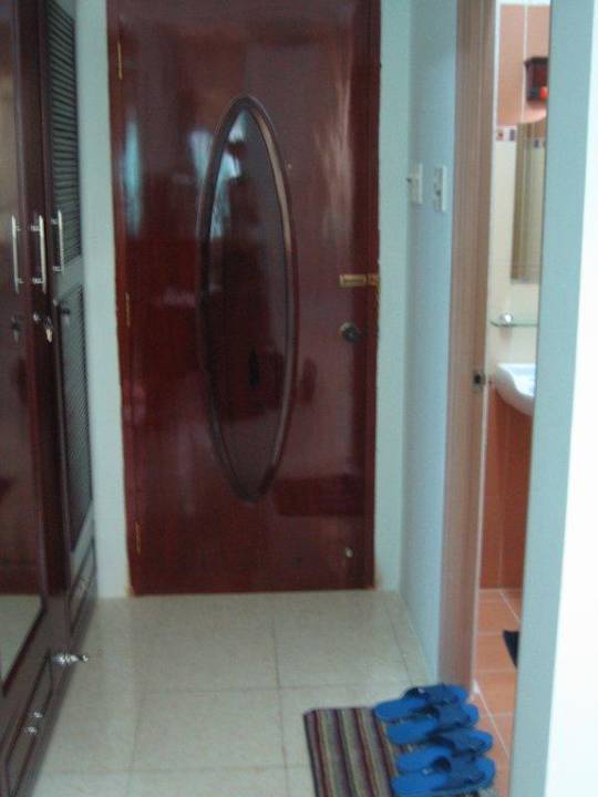 Der Eingangsbereich des Zimmers Palace Hotel