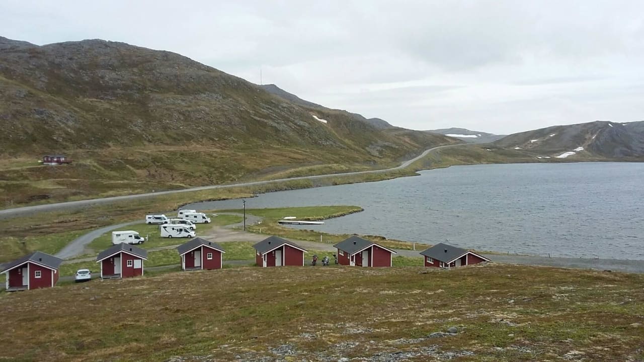 Blick zum See Camping & Bungalow Kirkeporten