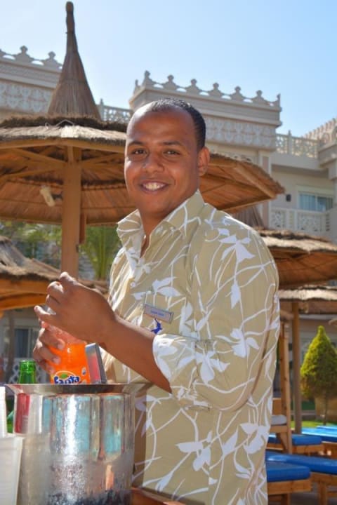 Pool-Service immer witzig Pickalbatros Palace Resort