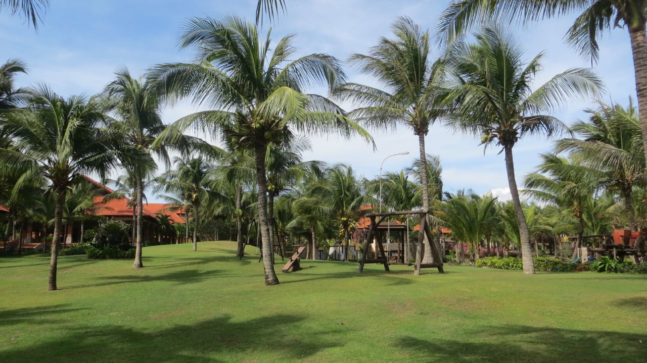 Gartenanlage Pandanus Resort