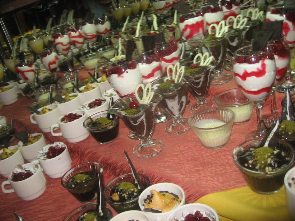 Nachspeisenbuffet Le Jardin Resort